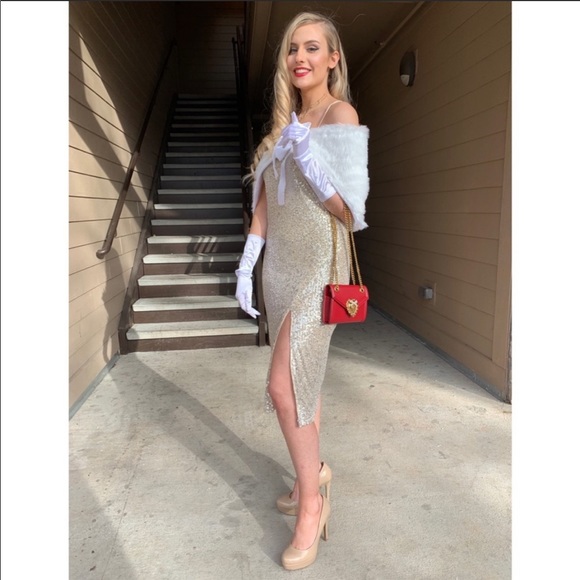 Midi Sequin Dress - Picture 6 of 13